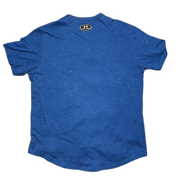 Under Armour Blue Loose Fit Short Sleeve Shirt - Picture 2 of 7